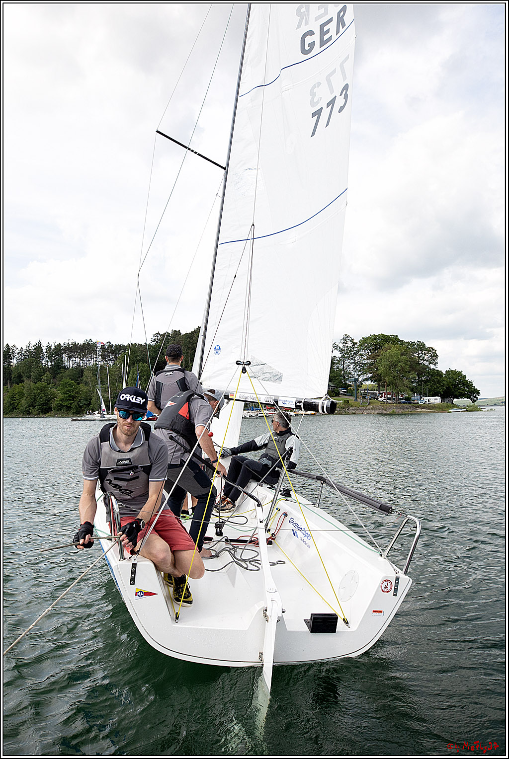 J70 - WOODLAND, 12.06.2021 Segelboot; Segeln; Woodland; Spinnaker; J70; Sorpesee; Sauerland